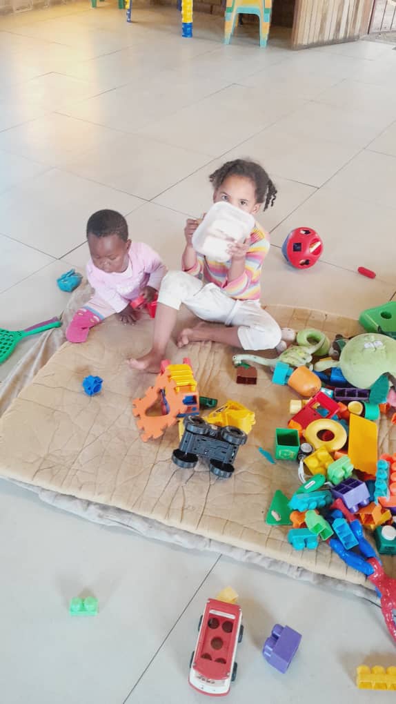 Children engaged in learning