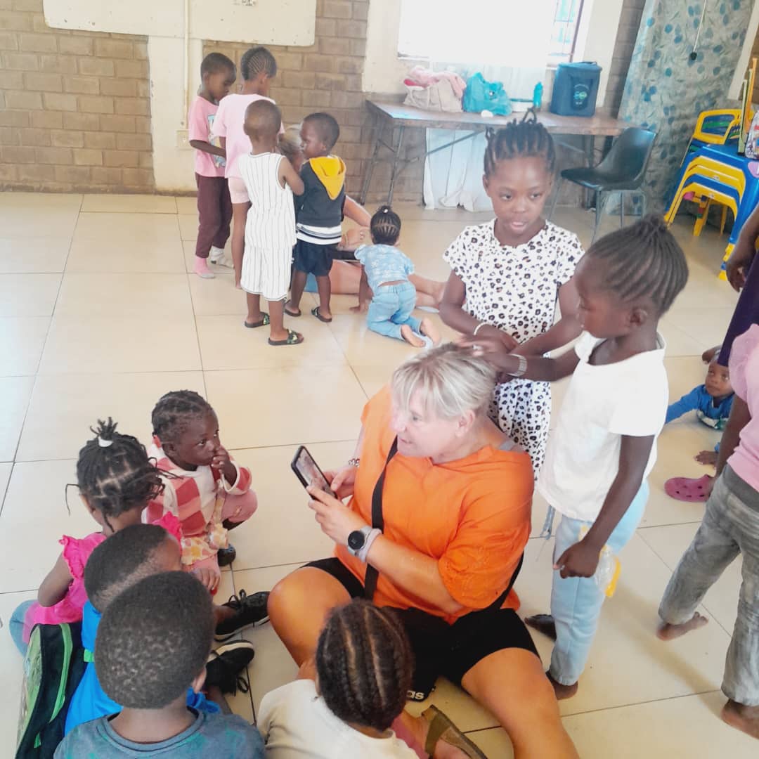 Pre-primary children learning together